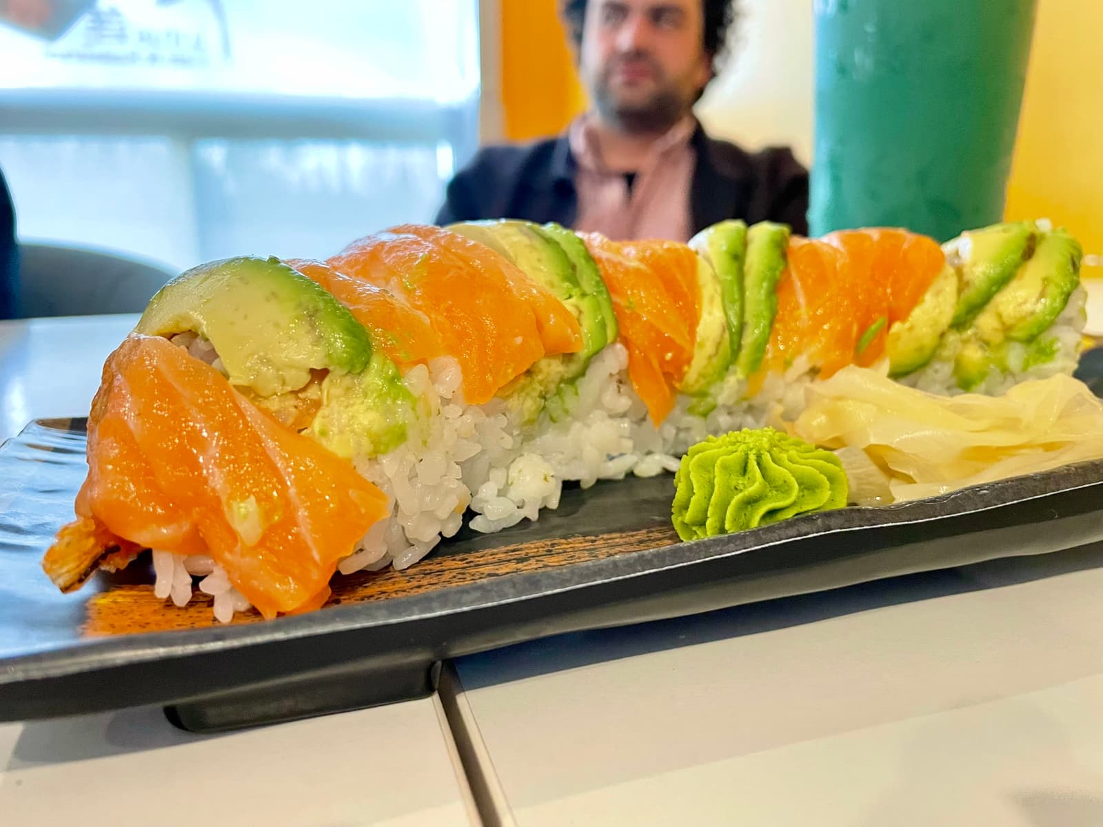 A balanced mix of crunchy tempura shrimp and smooth salmon that comes together quickly at the table