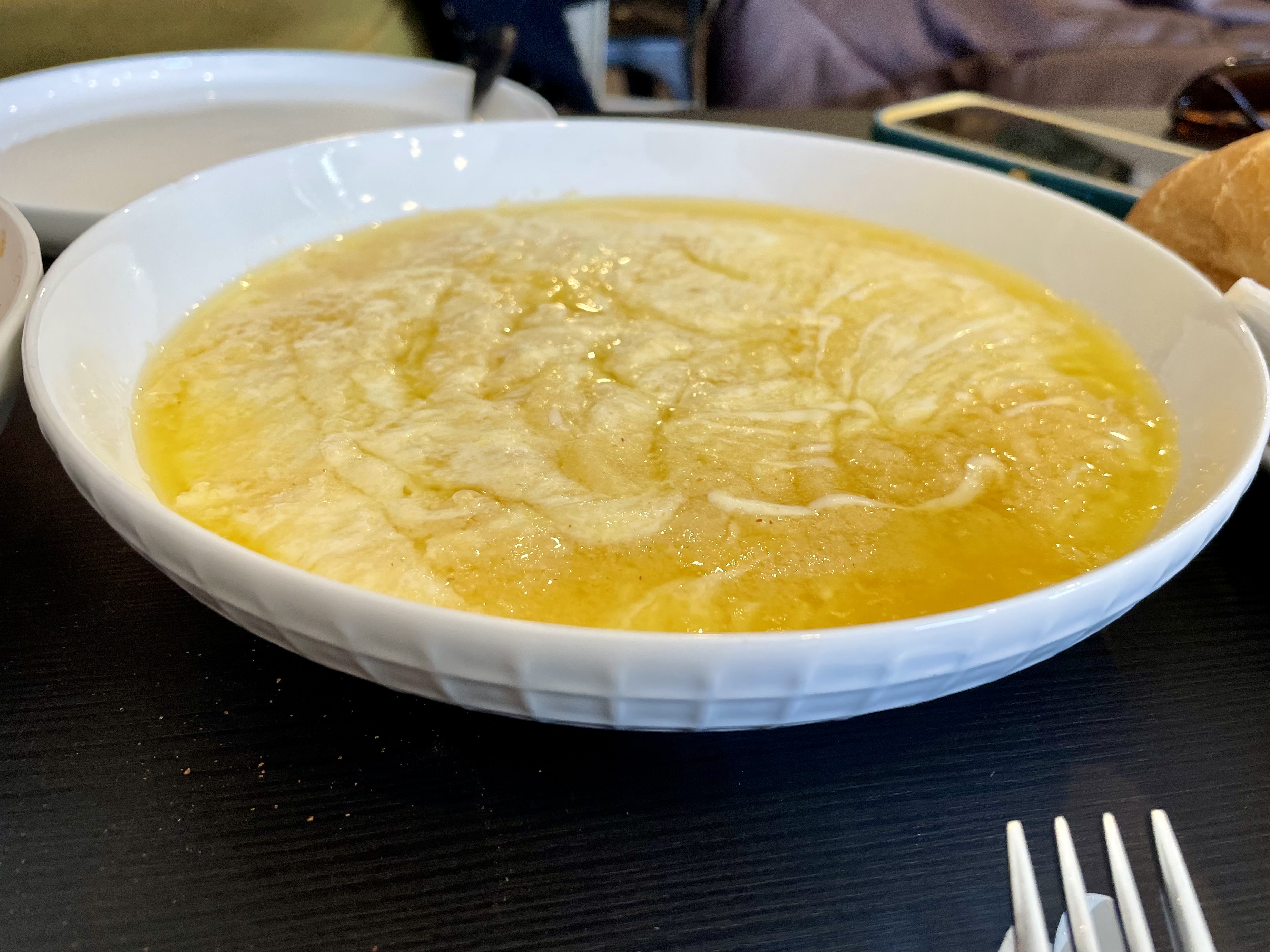 Famous for the variety that comes from the Black Sea coast of Turkey, mihlama is prepared with several types of cheese and thickened with cornmeal