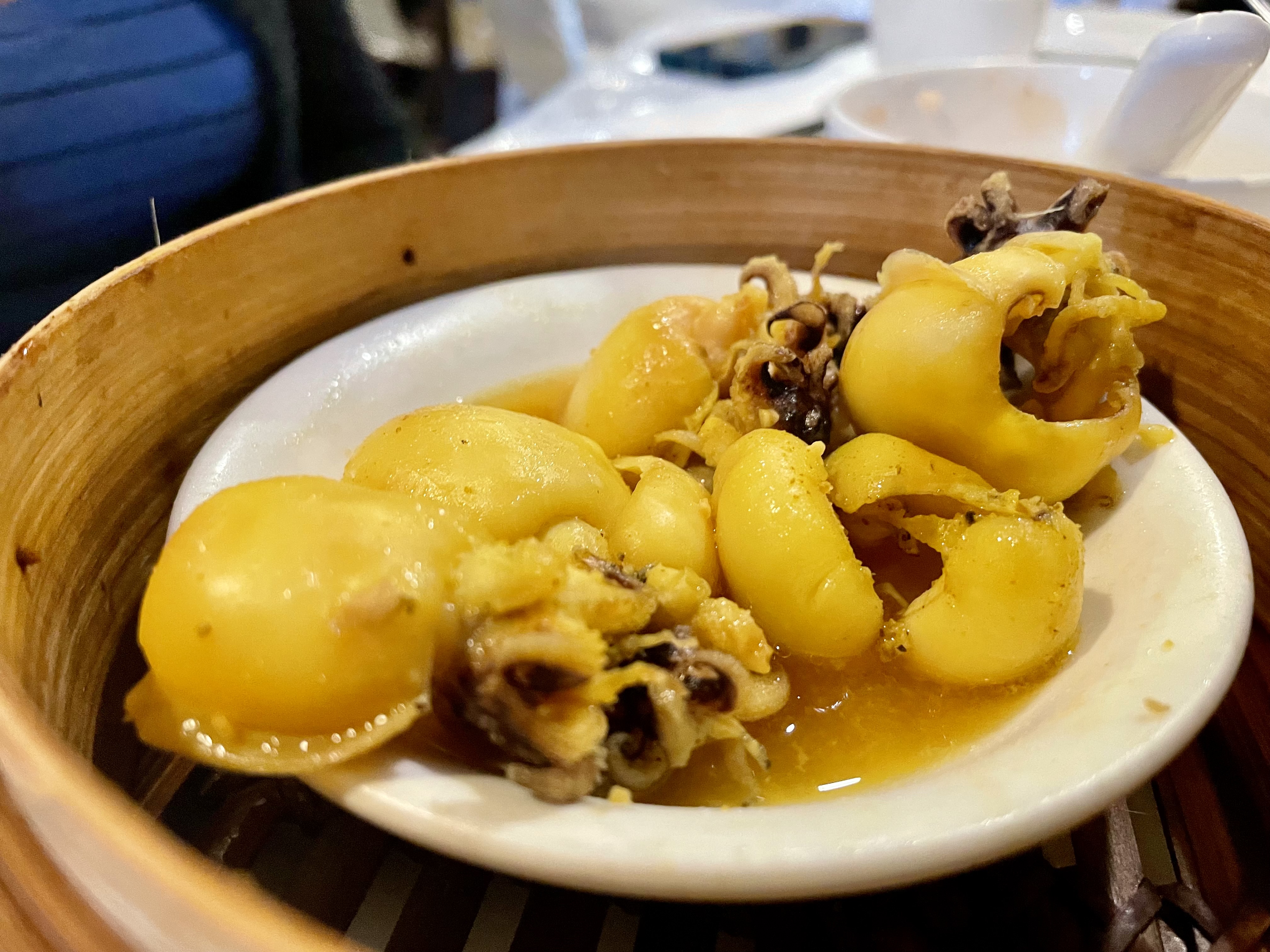 The cuttlefish was creamy, served with a squid-like consistency and one of our favourite parts of the meal