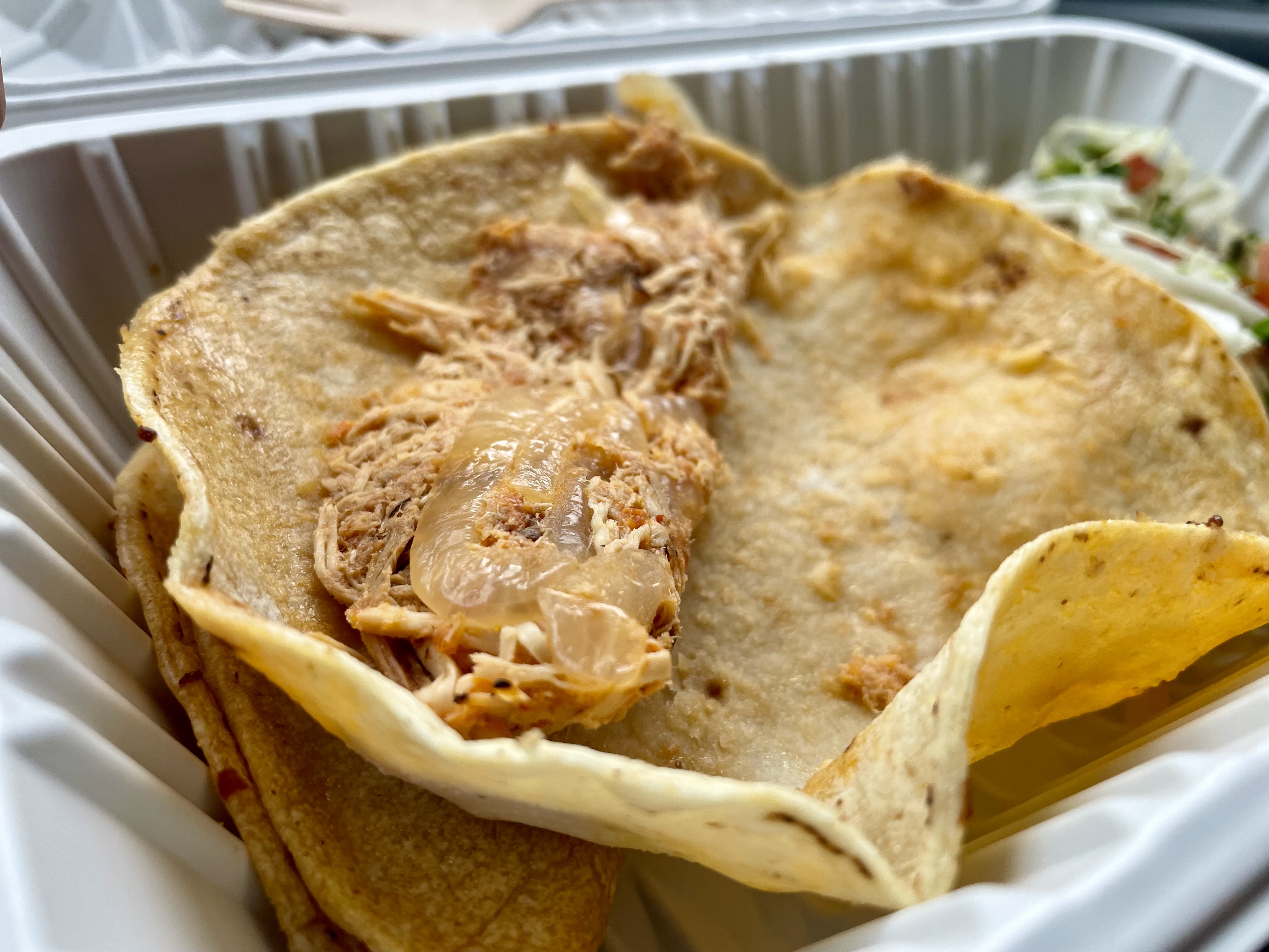 Several people have left reviews for the takeout joint praising their authentic tortillas